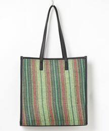 AMERICAN HOLIC | カラフル雑材スクエアトートバッグB(トートバッグ)