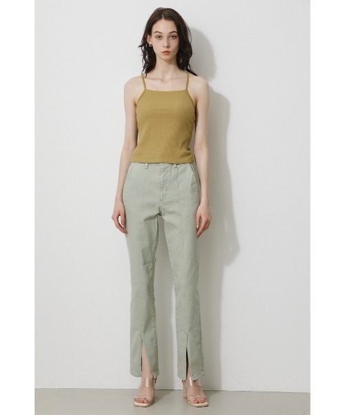 AZUL by moussy(アズールバイマウジー)の「BASIC BACK CROSS CAMISOLE/ベーシックバッククロスキャミソール(チューブトップ・レディース・ブラック/オレンジ/ライトカーキ/オフホワイト・MEDIUM/SMALL)」の18枚目の写真