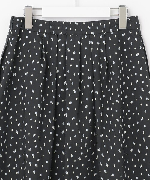 J.PRESS Ladies(J.プレス レディス)の「【洗える】P/スパンローン変形ドットプリント スカート(スカート・レディース・ネイビー系5/グレー系5・XS/XXS)」の13枚目の写真