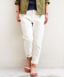 BEAUTY&YOUTH UNITED ARROWS | 【WEB限定】by ※∵デニムテーパード9分丈パンツ　◆(デニムパンツ)