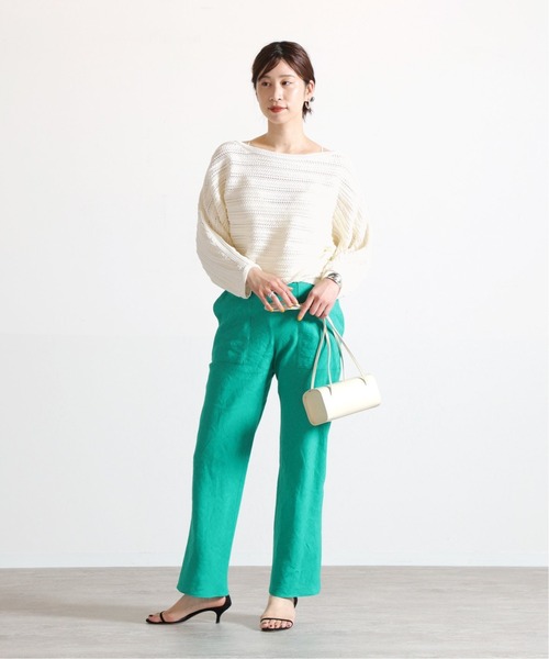 VERMEIL par iena｜glow ウールニット ハイネックプルオーバー