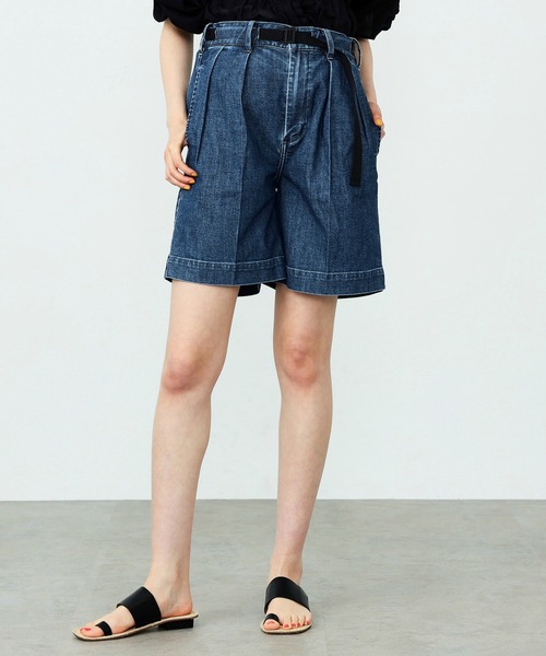 Lee（リー）の「Lee/リー 【Lee OUTDOORS】タックイージー　アウトドアショートパンツ（その他パンツ・レディース・ブラック/ベージュ/インディゴブルー/ダークインディゴブルー・SMALL/X-SMALL/MEDIUM）」の4枚目の写真