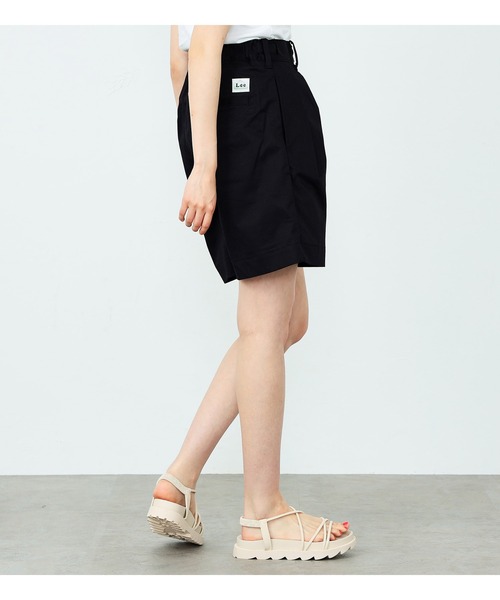 Lee（リー）の「Lee/リー 【Lee OUTDOORS】タックイージー　アウトドアショートパンツ（その他パンツ・レディース・ブラック/ベージュ/インディゴブルー/ダークインディゴブルー・SMALL/X-SMALL/MEDIUM）」の7枚目の写真