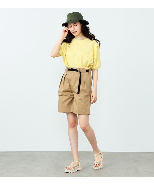 Lee（リー）の「Lee/リー 【Lee OUTDOORS】タックイージー　アウトドアショートパンツ（その他パンツ・レディース・ブラック/ベージュ/インディゴブルー/ダークインディゴブルー・SMALL/X-SMALL/MEDIUM）」の21枚目の写真