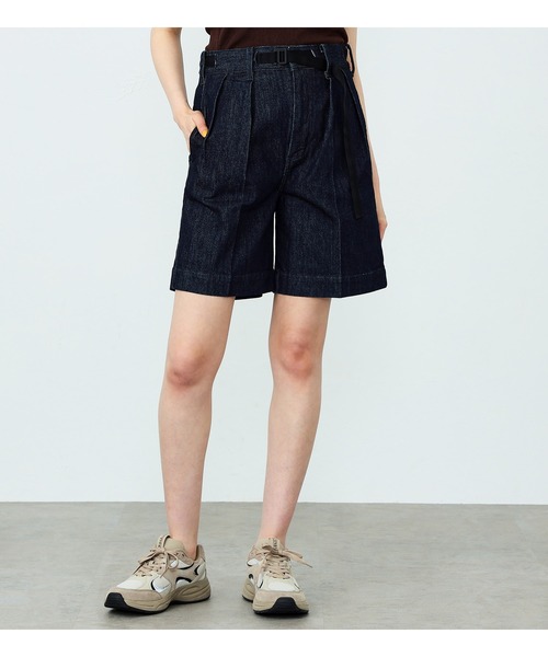 Lee（リー）の「Lee/リー 【Lee OUTDOORS】タックイージー　アウトドアショートパンツ（その他パンツ・レディース・ブラック/ベージュ/インディゴブルー/ダークインディゴブルー・SMALL/X-SMALL/MEDIUM）」の22枚目の写真