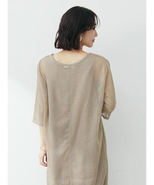 Green　Parks（グリーンパークス）の「SET2点 メッシュワンピース（ワンピース・レディース・ブラック/グリーン/ベージュ・FREE）」の16枚目の写真