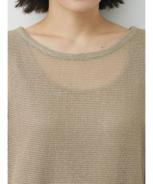 Green　Parks（グリーンパークス）の「SET2点 メッシュワンピース（ワンピース・レディース・ブラック/グリーン/ベージュ・FREE）」の7枚目の写真