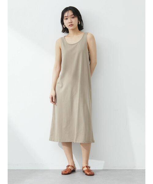 Green　Parks（グリーンパークス）の「SET2点 メッシュワンピース（ワンピース・レディース・ブラック/グリーン/ベージュ・FREE）」の5枚目の写真