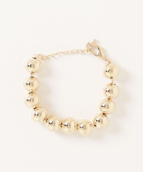 COLOR TOKYO ACCESSORIES(カラートウキョウアクセサリー)の「メタルボールブレス(ブレスレット・レディース・Silver/GOLD ・FREE)」の10枚目の写真