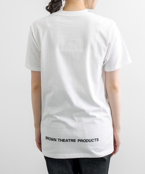 THEATRE PRODUCTS（シアタープロダクツ）の「【BROWN THEATRE PRODUCTS】ボックスロゴTシャツ（Tシャツ/カットソー・メンズ・ホワイト/ブラック/ナチュラル・FREE/S）」の15枚目の写真