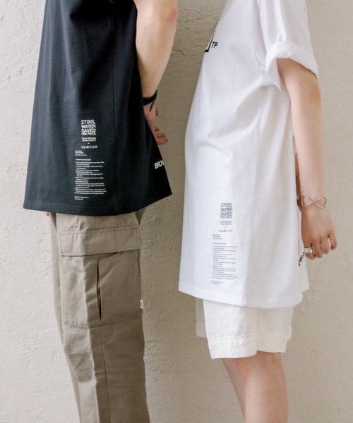 THEATRE PRODUCTS（シアタープロダクツ）の「【BROWN THEATRE PRODUCTS】ボックスロゴTシャツ（Tシャツ/カットソー・メンズ・ホワイト/ブラック/ナチュラル・FREE/S）」の16枚目の写真