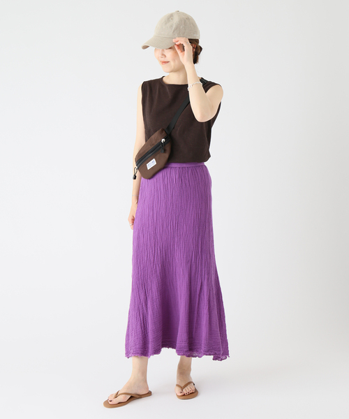 plage(プラージュ)の「【LES ATELIERS FRANCAIS DE CONFECTION】SP GUM スカート(スカート・レディース・レッド系その他/パープル系その他/ブラック・FREE)」の22枚目の写真