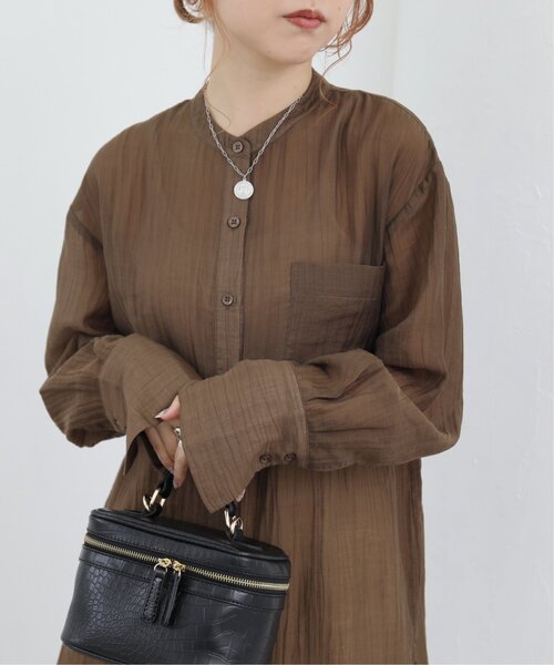 RAY CASSIN(レイカズン)の「バニティーバッグ(ハンドバッグ・レディース・ブラック/ベージュ/カーキ・FREE)」の8枚目の写真