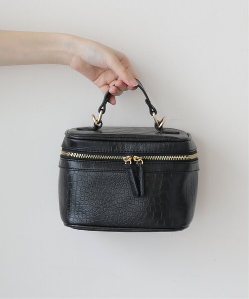 RAY CASSIN(レイカズン)の「バニティーバッグ(ハンドバッグ・レディース・ブラック/ベージュ/カーキ・FREE)」の10枚目の写真