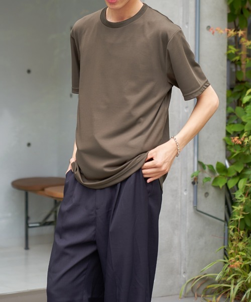 LIFEMAX(ライフマックス)の「【LIFEMAX】4.3オンスドライTシャツ(ポリジン加工)半袖無地T 防臭 MS1154(Tシャツ/カットソー・メンズ・ブラック/カーキ/イエロー/ホワイト/ネイビー/ピンク・XL/L/M/S)」の10枚目の写真
