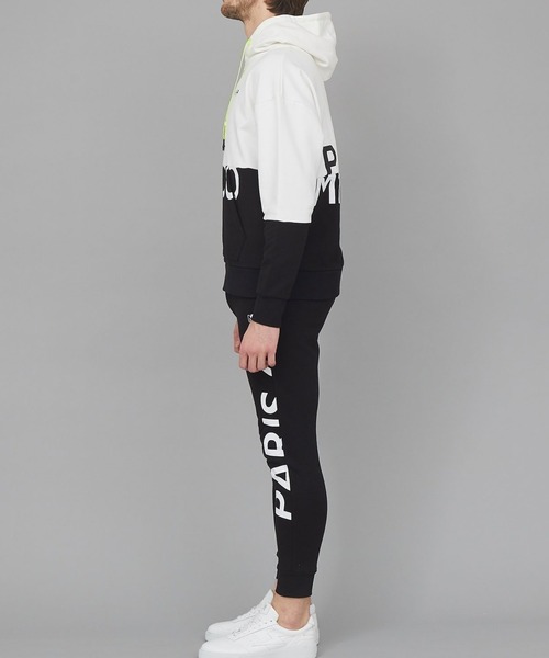 パンツ NO COMMENT PARIS/ノーコメントパリ/NC SPORTS かすれモノグラムPANTS NO COMMENT PARIS (ノーコメントパリ) NC スポーツ ウーヴァンパンツ