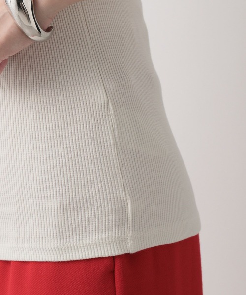 LOWRYS FARM(ローリーズファーム)の「カップツキクロスキャミ 347239(タンクトップ・レディース・ホワイト/ブラック/ブルー/グリーン・FREE)」の14枚目の写真