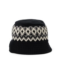 BEAMS | BEAMS / ジャカードニット　バケットハット(ハット)