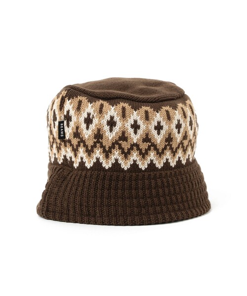 BEAMS（ビームス）の「BEAMS / ジャカードニット バケットハット