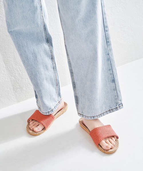 ORiental TRaffic（オリエンタルトラフィック）の「麻スリッパ G-0008（その他シューズ・レディース・グレー/ピンク/イエロー/ブルー/グリーン・S/M/L）」の6枚目の写真