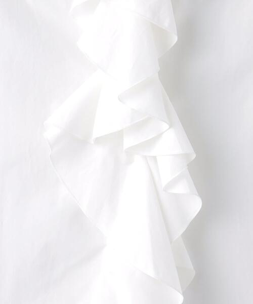 AEWEN MATOPH(イウエン マトフ)の「<AEWEN MATOPH>コットン フリル ノースリーブブラウス(シャツ/ブラウス・レディース・ホワイト/ブラック・FREE)」の17枚目の写真