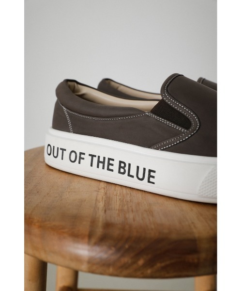 AZUL by moussy(アズールバイマウジー)の「THICK BOTTOM SLIP ON/スィックボトムスリッポン(スニーカー・メンズ・ブラウン/ブラック・LARGE/MEDIUM)」の6枚目の写真