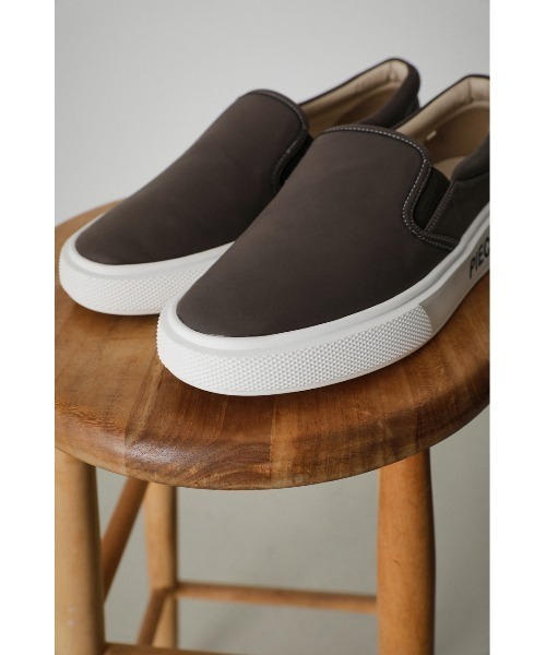 AZUL by moussy(アズールバイマウジー)の「THICK BOTTOM SLIP ON/スィックボトムスリッポン(スニーカー・メンズ・ブラウン/ブラック・LARGE/MEDIUM)」の7枚目の写真