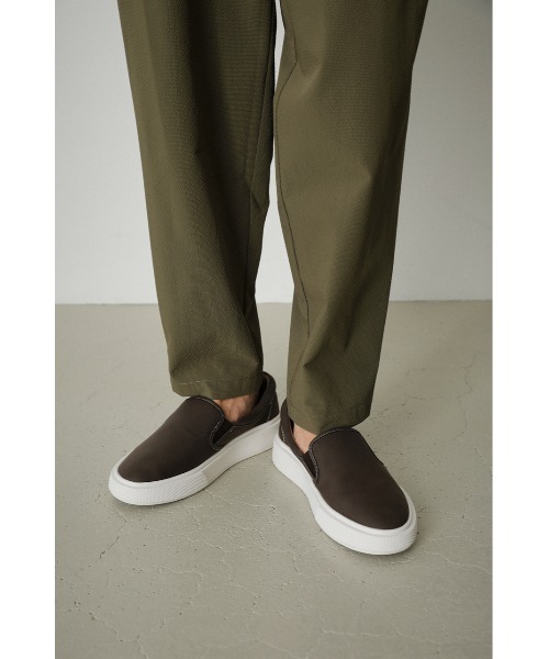 AZUL by moussy(アズールバイマウジー)の「THICK BOTTOM SLIP ON/スィックボトムスリッポン(スニーカー・メンズ・ブラウン/ブラック・LARGE/MEDIUM)」の8枚目の写真
