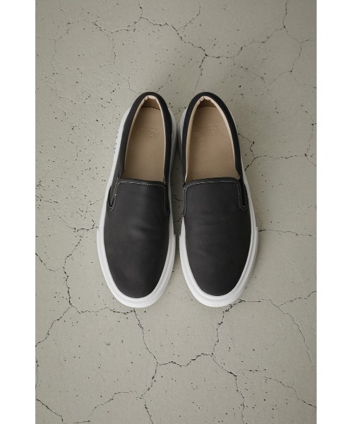 AZUL by moussy(アズールバイマウジー)の「THICK BOTTOM SLIP ON/スィックボトムスリッポン(スニーカー・メンズ・ブラウン/ブラック・LARGE/MEDIUM)」の13枚目の写真