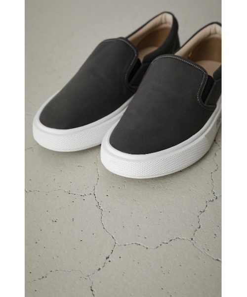 AZUL by moussy(アズールバイマウジー)の「THICK BOTTOM SLIP ON/スィックボトムスリッポン(スニーカー・メンズ・ブラウン/ブラック・LARGE/MEDIUM)」の15枚目の写真