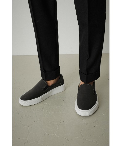 AZUL by moussy(アズールバイマウジー)の「THICK BOTTOM SLIP ON/スィックボトムスリッポン(スニーカー・メンズ・ブラウン/ブラック・LARGE/MEDIUM)」の16枚目の写真