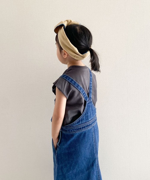 CIAOPANIC TYPY(チャオパニックティピー)の「【KIDS】甘織デニムジャンパースカート(スカート・キッズ・ブラック/ネイビー・SMALL/MEDIUM/LARGE/X-LARGE/XX-LARGE)」の10枚目の写真