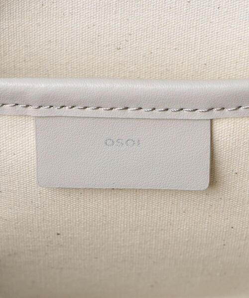 OSOI（オソイ）の「【一部別注】＜OSOI＞MINI BROT バッグ（ショルダーバッグ・レディース・ライトグレー/ブラック/ベージュ・FREE）」の17枚目の写真