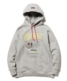 NANGA | ECO HYBRID CAMPING MANNERS PRINT HOODIE / エコハイブリッドキャンピングマナーズプリントフーディー(パーカー)