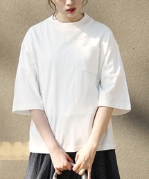 zootie | シミヘン加工 フレンチバスクシャツ［半袖］(Tシャツ/カットソー)