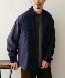 ITEMS URBANRESEARCH | 衿コーデュロイ ポリツイルシャツ(シャツ/ブラウス)