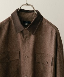 ITEMS URBANRESEARCH | 衿コーデュロイ ポリツイルシャツ(シャツ/ブラウス)