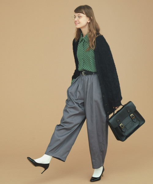 EDIT Gris（エディットグリ）の「シャギーカーディガン（カーディガン/ボレロ・レディース・ブラック/グレー/アイボリー・FREE）」の13枚目の写真