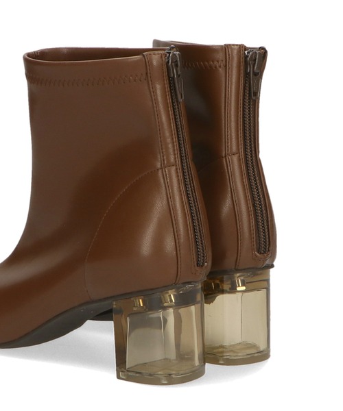 ORiental TRaffic（オリエンタルトラフィック）の「クリアヒールストレッチブーツ/21417（ブーツ・レディース・ホワイト/ブラック/ブラウン・LL/S/M/L）」の10枚目の写真