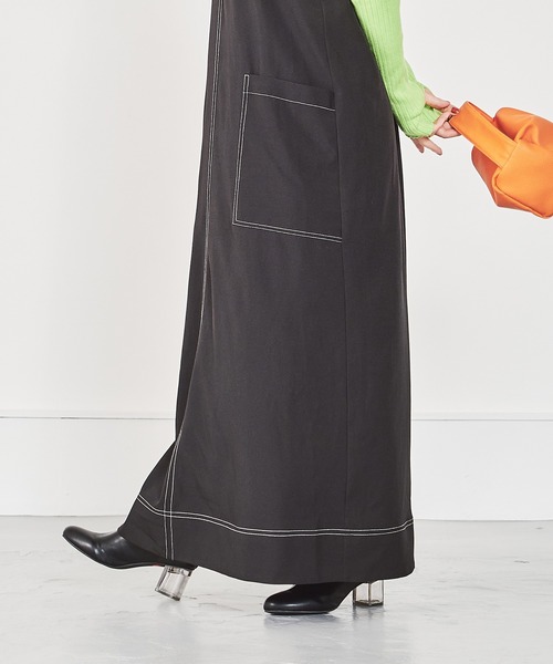 ORiental TRaffic（オリエンタルトラフィック）の「クリアヒールストレッチブーツ/21417（ブーツ・レディース・ホワイト/ブラック/ブラウン・LL/S/M/L）」の17枚目の写真