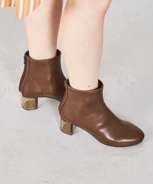 ORiental TRaffic（オリエンタルトラフィック）の「クリアヒールストレッチブーツ/21417（ブーツ・レディース・ホワイト/ブラック/ブラウン・LL/S/M/L）」の21枚目の写真