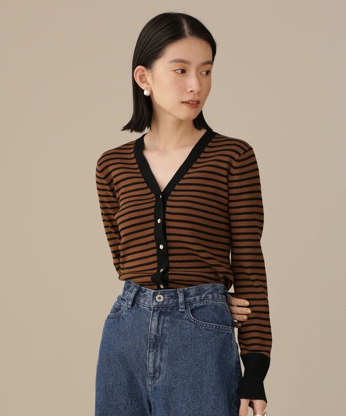 ネストローブ 21SS リネン近江晒しラッフル袖2wayブラウス シャツ 長袖