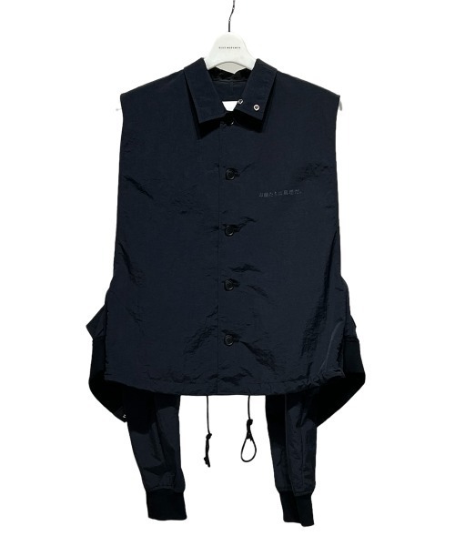 DIET BUTCHER（ダイエットブッチャー）の「DIET BUTCHER Layered blouson（ブルゾン・メンズ・ブラック/グレー・LARGE/SMALL/MEDIUM）」の5枚目の写真