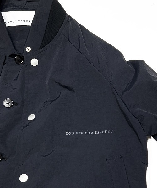 DIET BUTCHER（ダイエットブッチャー）の「DIET BUTCHER Layered blouson（ブルゾン・メンズ・ブラック/グレー・LARGE/SMALL/MEDIUM）」の11枚目の写真