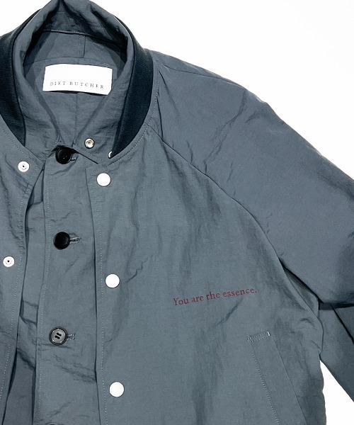 DIET BUTCHER（ダイエットブッチャー）の「DIET BUTCHER Layered blouson（ブルゾン・メンズ・ブラック/グレー・LARGE/SMALL/MEDIUM）」の19枚目の写真