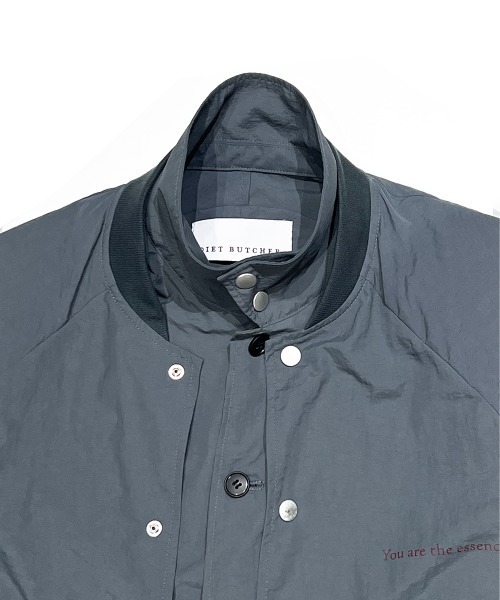 DIET BUTCHER（ダイエットブッチャー）の「DIET BUTCHER Layered blouson（ブルゾン・メンズ・ブラック/グレー・LARGE/SMALL/MEDIUM）」の22枚目の写真