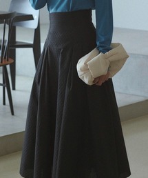 FRAY I.D | キルティングジャガードフレアスカート(スカート)