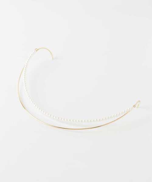 SMELLY（スメリー）の「パールバックカチューシャ（カチューシャ・レディース・ゴールド系その他・-）」の8枚目の写真