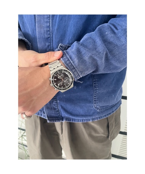 SWATCH（スウォッチ）の「CARBONIUM DREAM（アナログ腕時計・メンズ・グレー・FREE）」の5枚目の写真