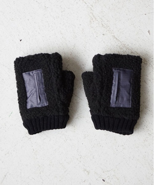 SUBLIME（サブライム）の「【SUBLIME】GO OUT BOA GRLOVE ボア グローブ キャンプ アウトドア 防寒（手袋・メンズ・ブラック/アイボリー/グレー/ベージュ・FREE）」の3枚目の写真